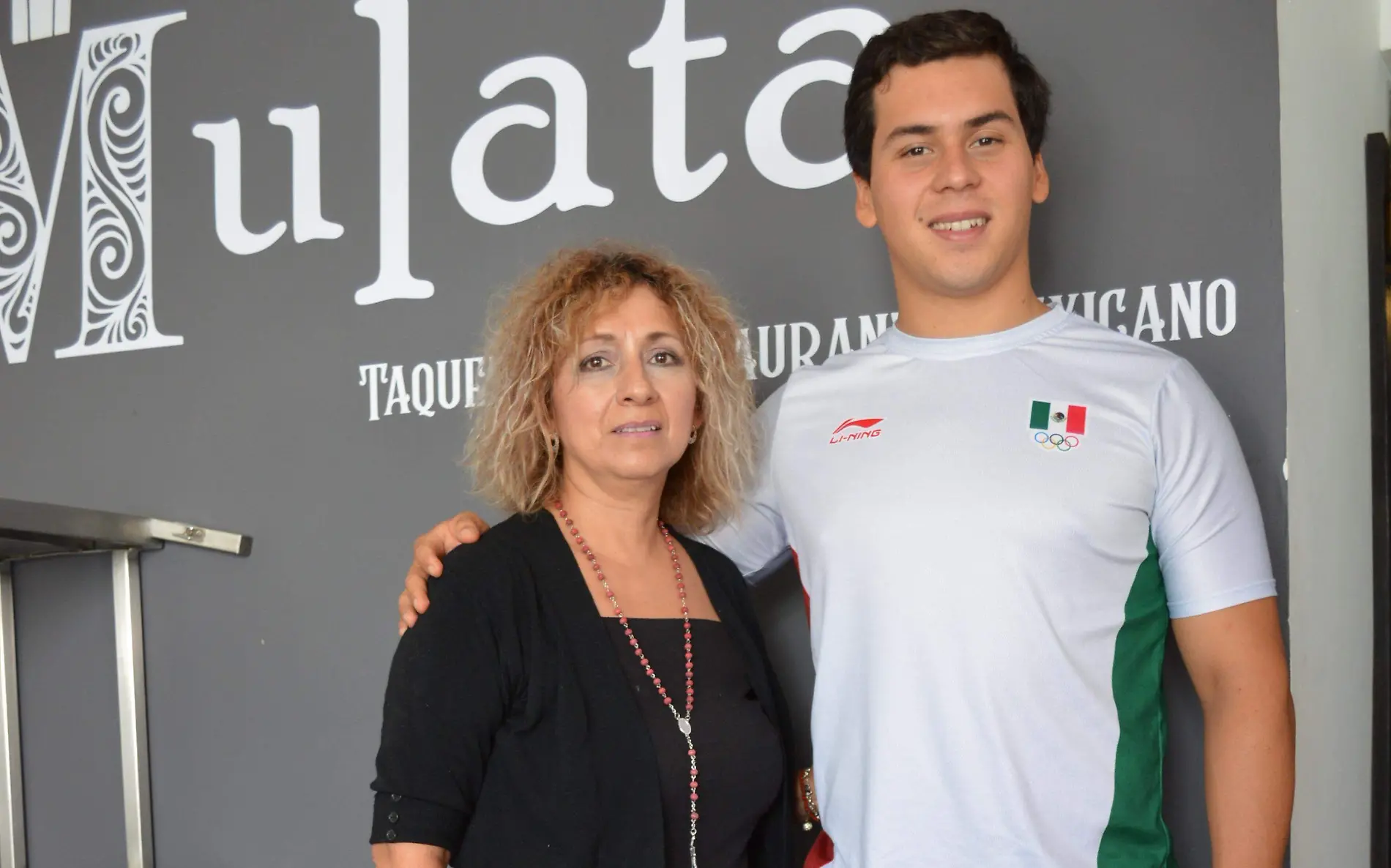 Cristina Huerta con Ricardo Vargas